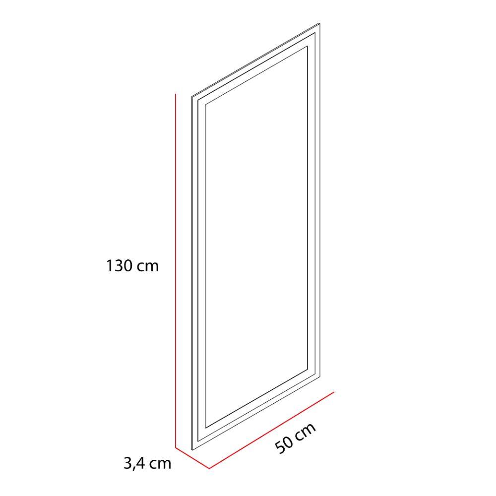 Espejo Tavira led+touch, En forma Rectangular - VIRTUAL MUEBLES