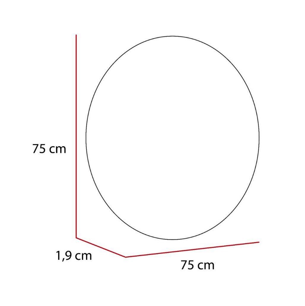 Espejo Redondo Capri 75