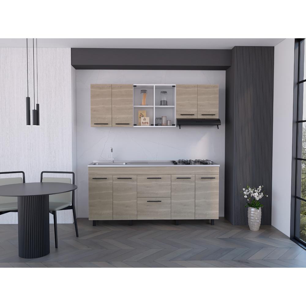 Cocina 180 Ankara con Mezon Izquierdo Bardolino Blanco