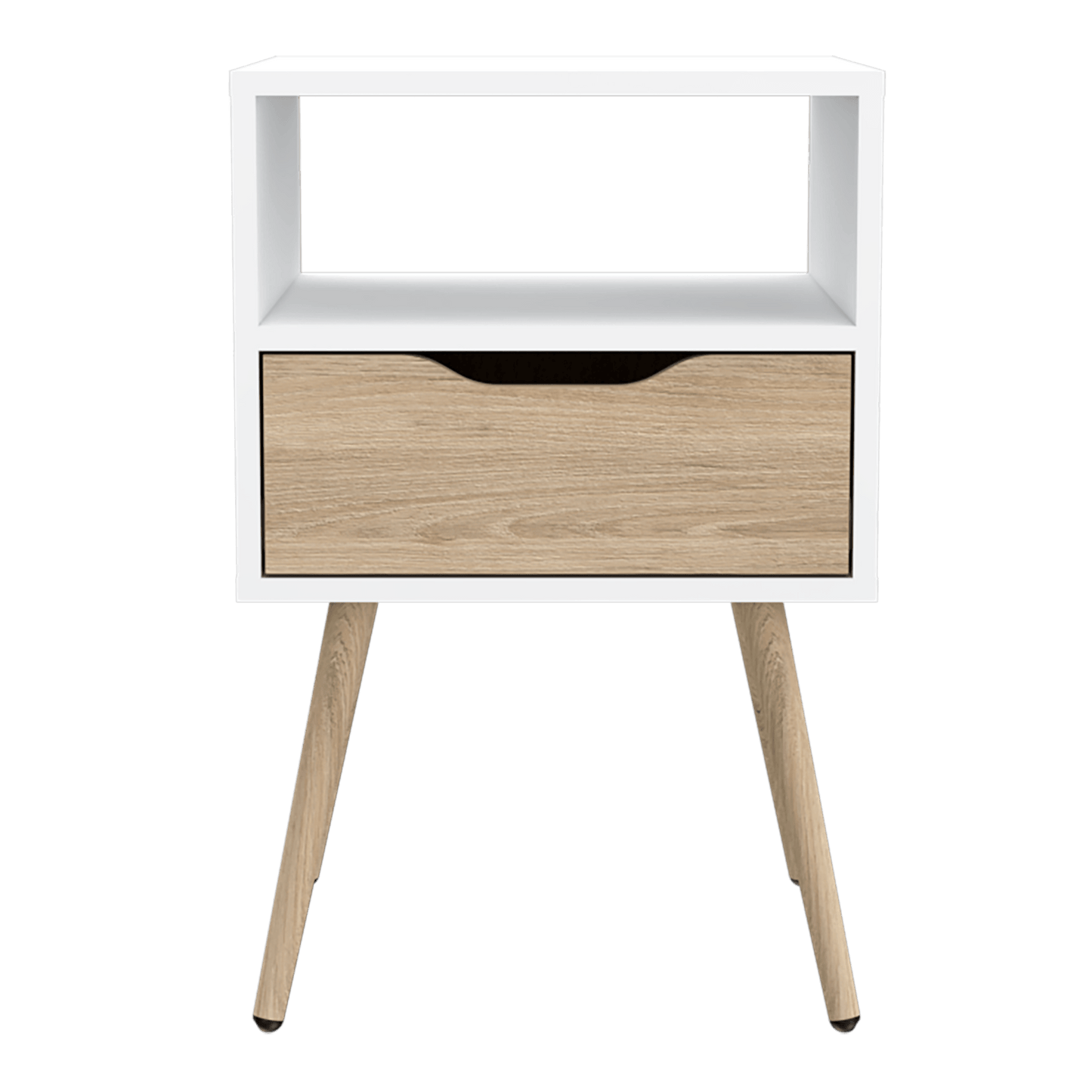 Mesa de Noche Othom Blanco y Rovere