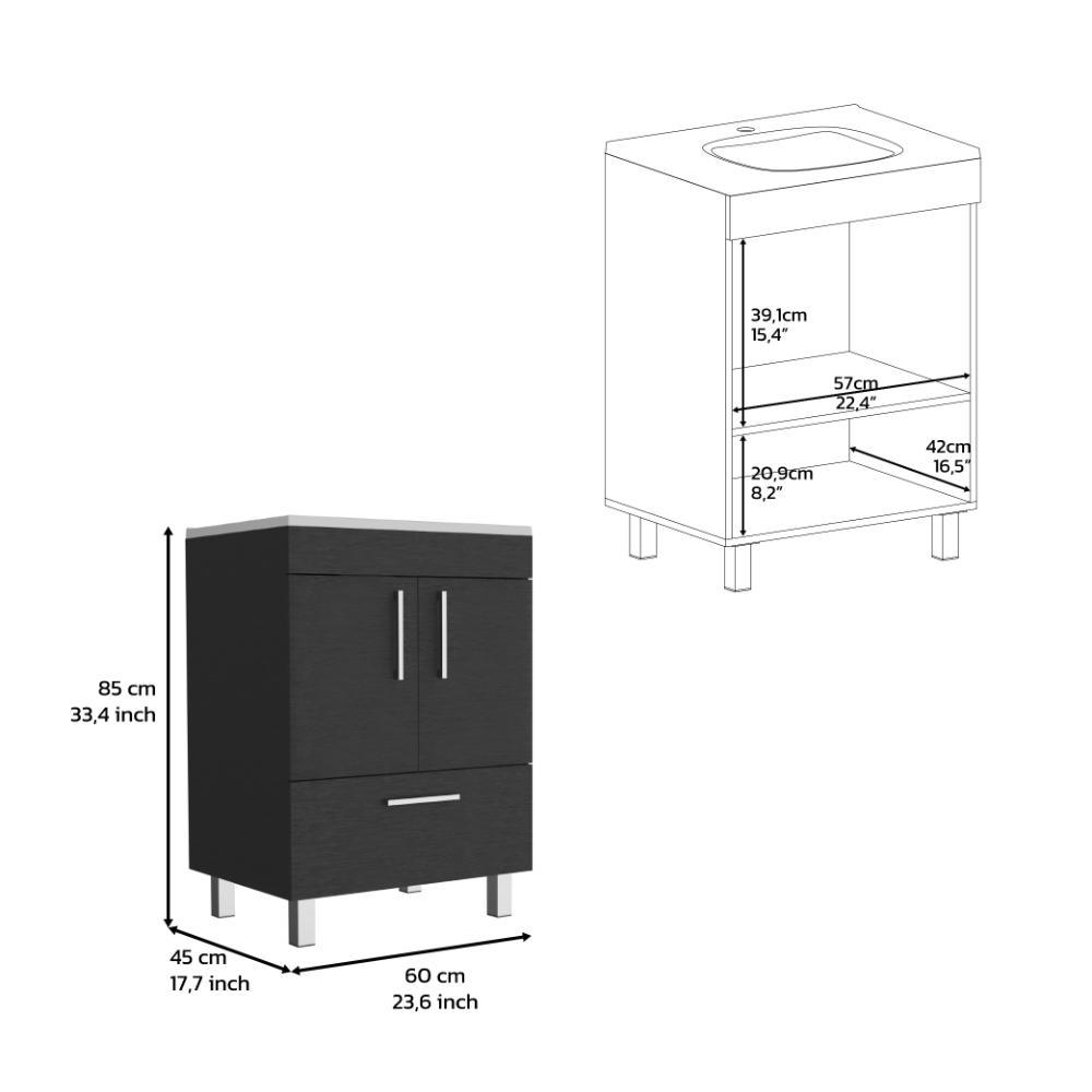 Mueble para Lavamanos Hoser Wengue