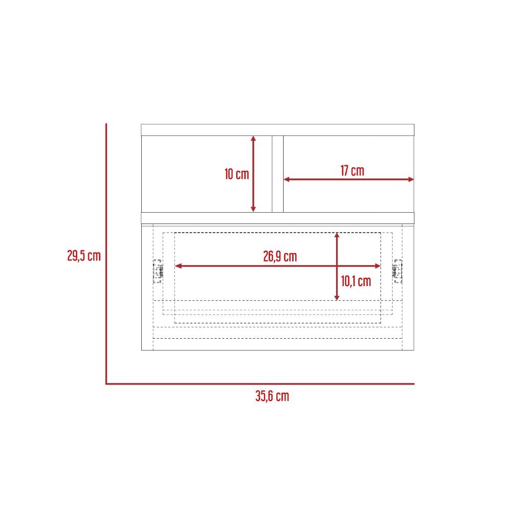 Velador Flotante Ceniza