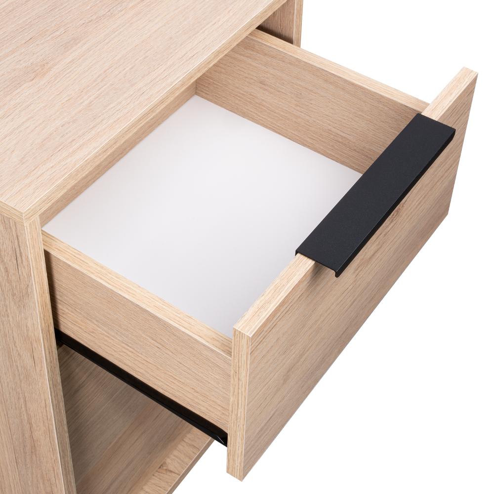 Velador Treviso Z 41 Rovere + Blanco