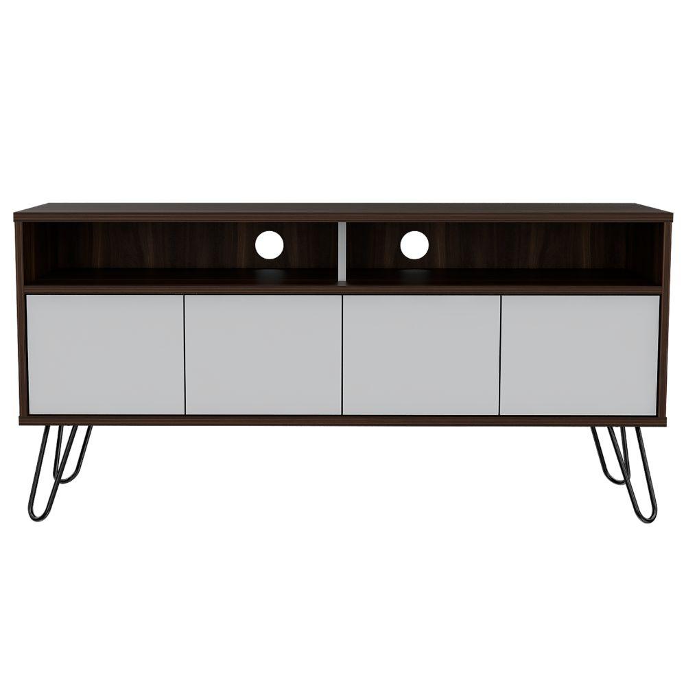 Rack tv para Tv de 55'' Morelli Habano Blanco