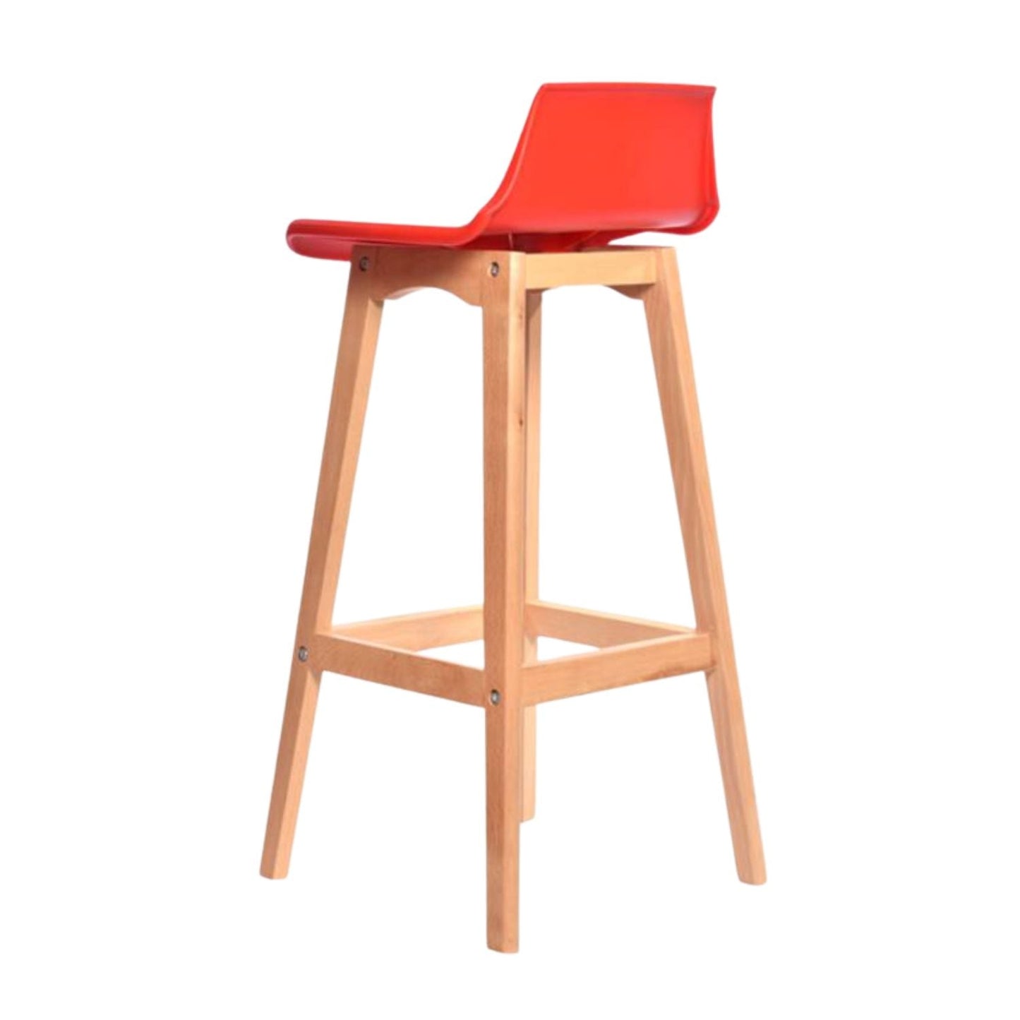 Silla de Barra Velisse Rojo
