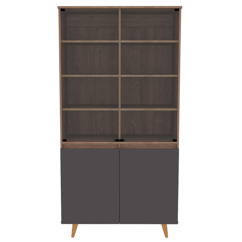 Vitrina Nashira, Miel y Plata Oscuro, Amplios Espacios de Almacenamiento