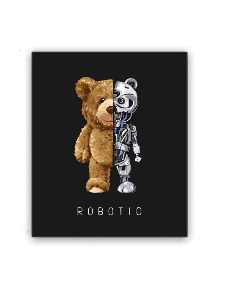 Cuadro Decorativo Oso Robotic