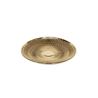 Centro de Mesa Oro Deluxe 30X30X5.5 cm