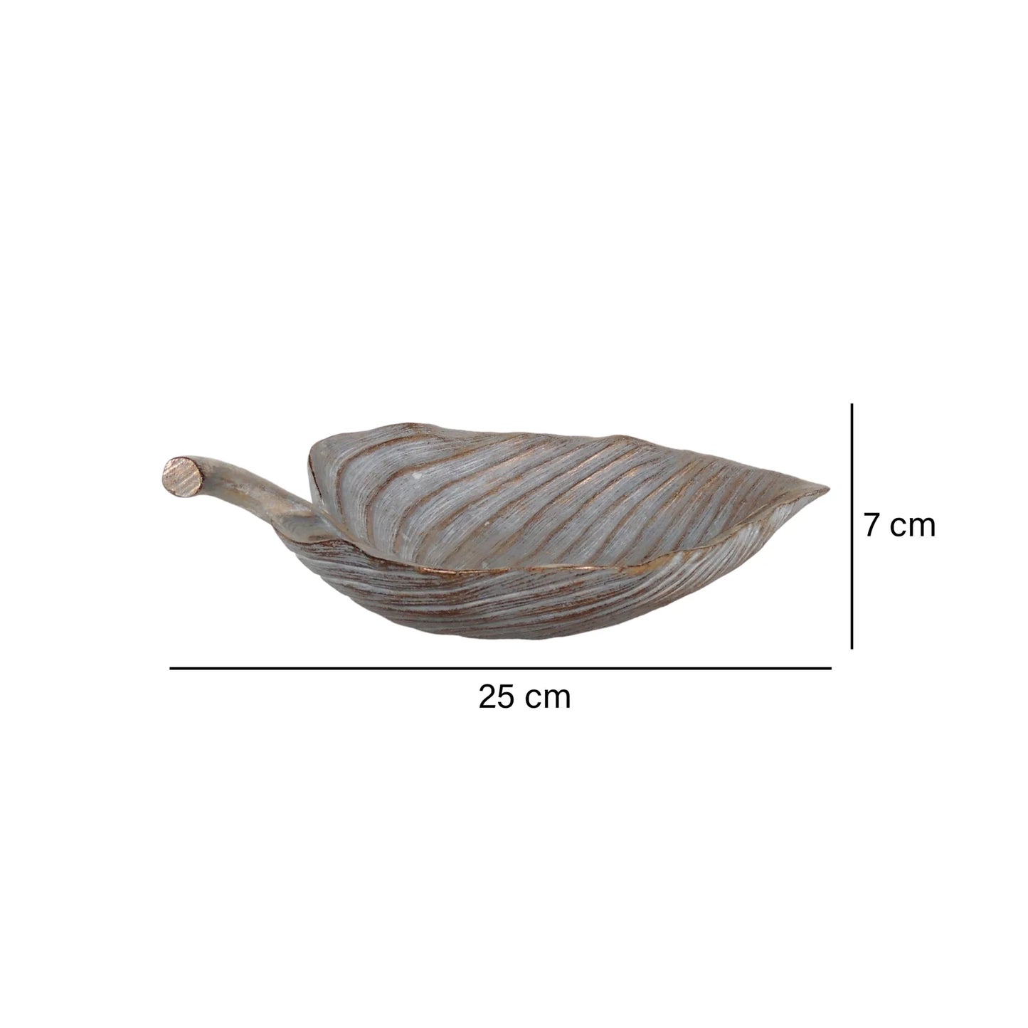 Bandeja Decorativa Hoja Ebud Café