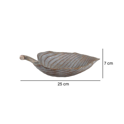 Bandeja Decorativa Hoja Ebud Café