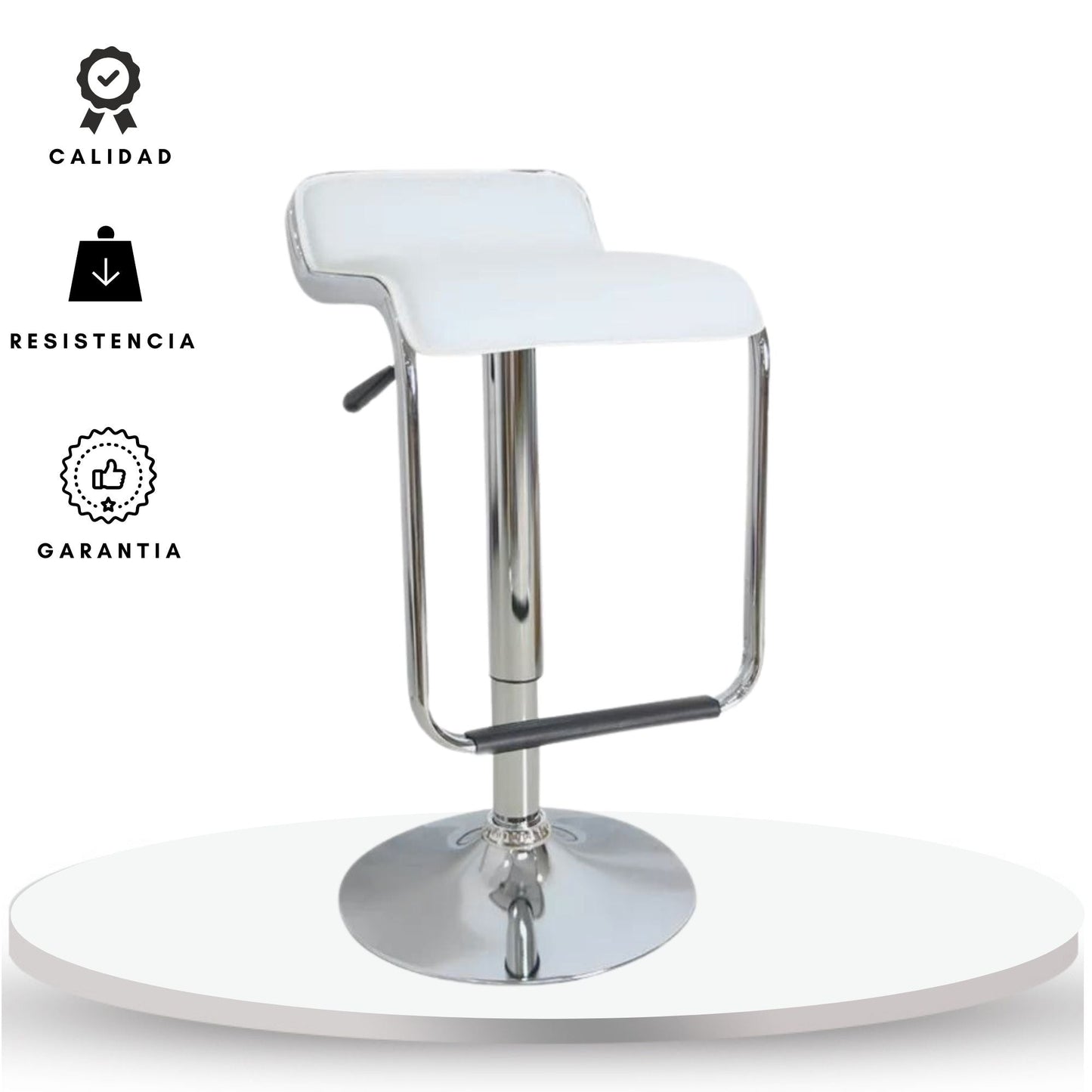 Silla de Barra Uelop Blanco