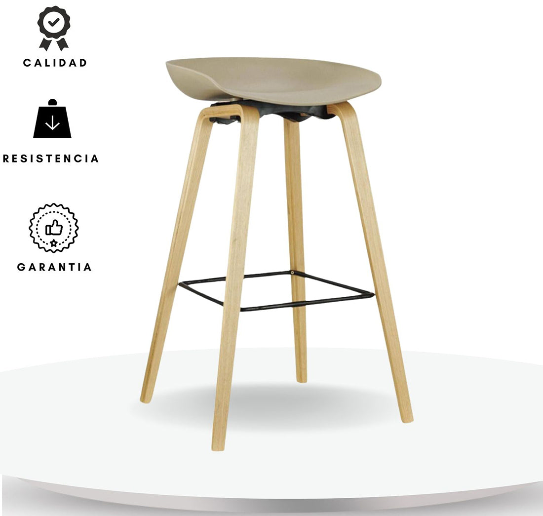 Silla de Barra Verona Beige