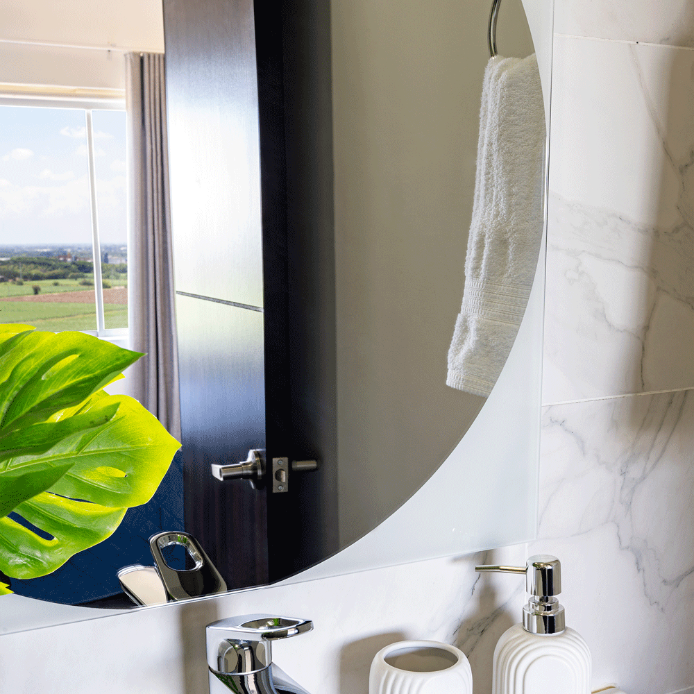 Espejo Circular Venezia Diseño Moderno