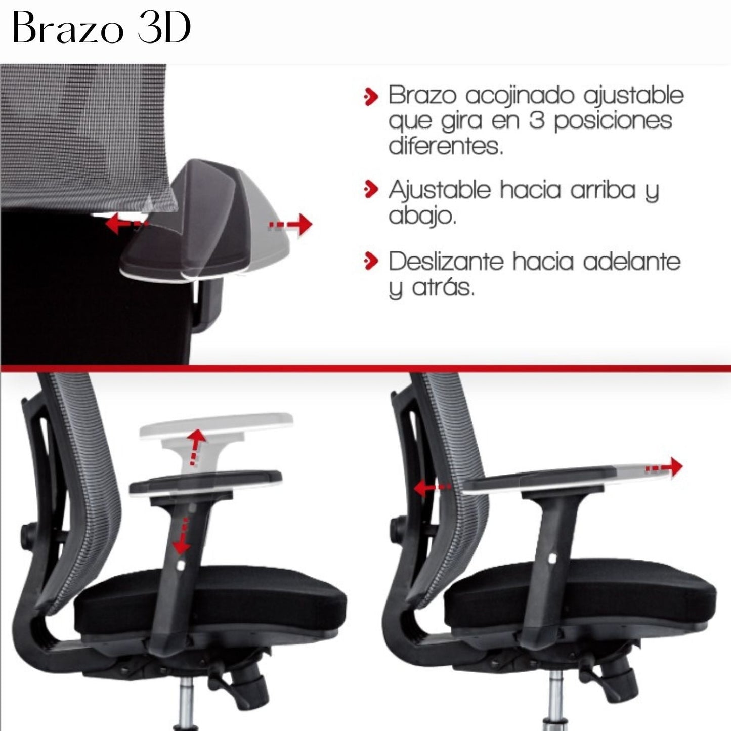 Silla De Oficina Core Premium Negro