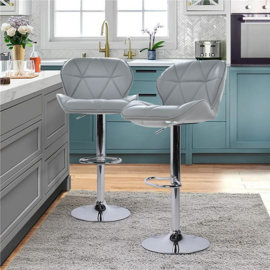 Silla de Barra Mariposa Gris