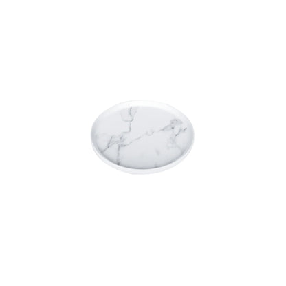Plato pando Grande Carrara Blanco