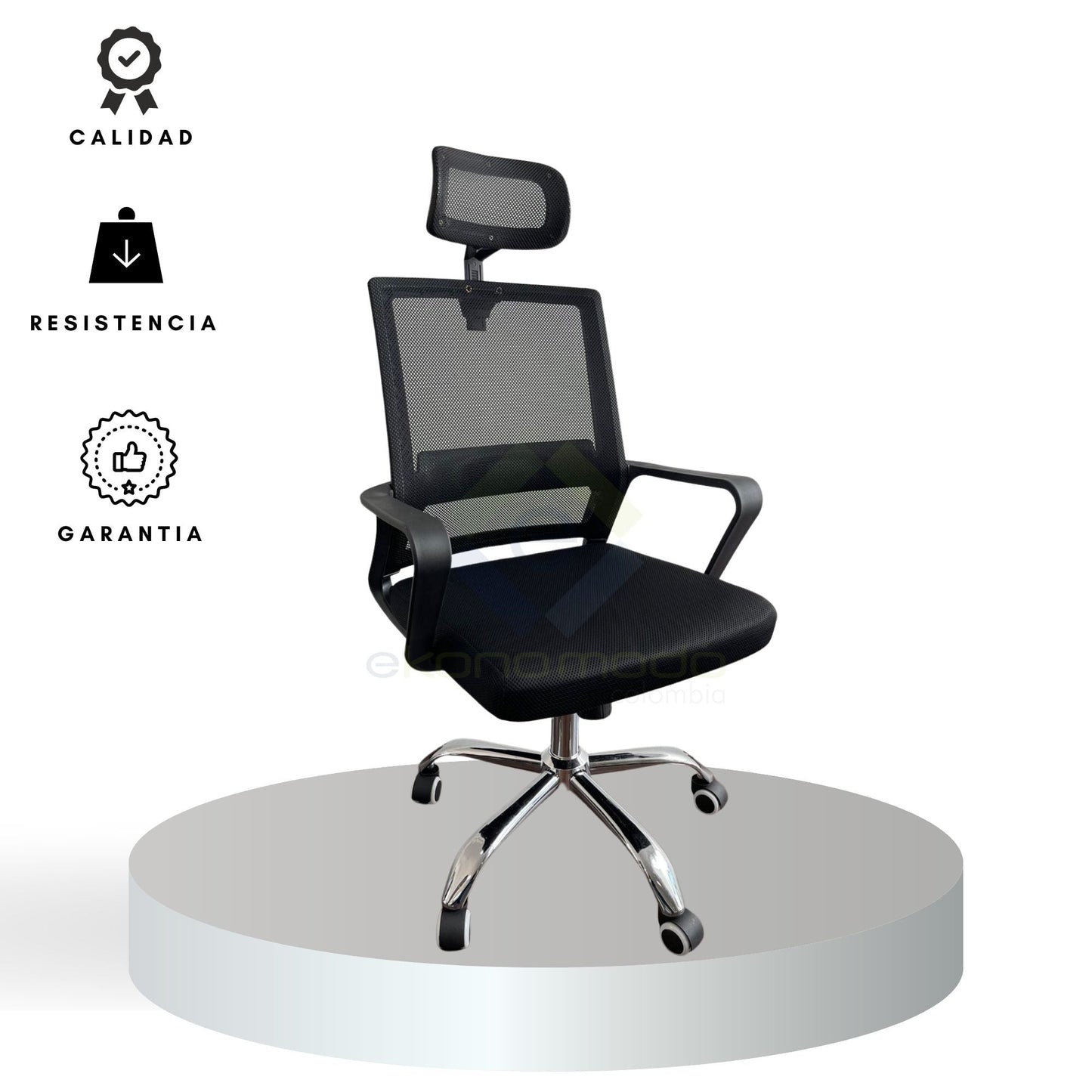 Silla De Oficina Huube Negro