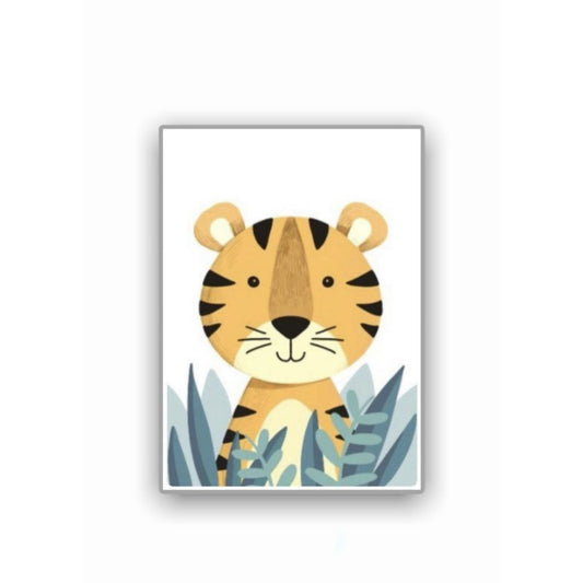 Cuadro Decorativo tipo Marmol Tigre Kids 70 x 50