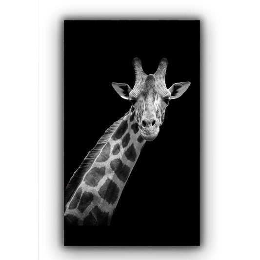 Cuadro Decorativo tipo Marmol Jirafa Black 180 x 60