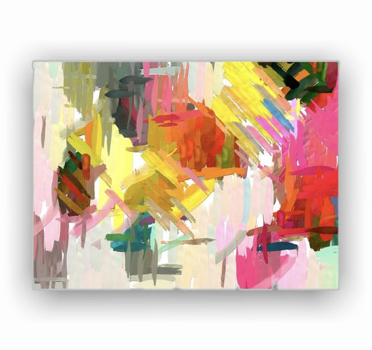 Cuadro Decorativo tipo Marmol Abstract Colors 90 x 120