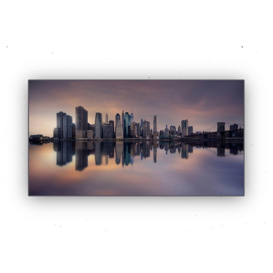 Cuadro Decorativo tipo Marmol City 60 x 180
