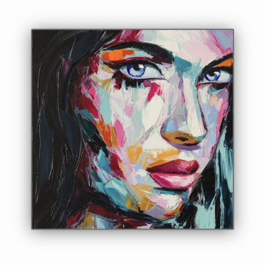 Cuadro Decorativo tipo Marmol Dakora 40 x 40