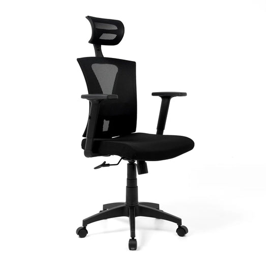 Silla De Oficina Nixa Presidente Premium 3D Negro