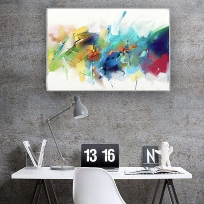Cuadro Decorativo tipo Marmol Abstract 50 x 70