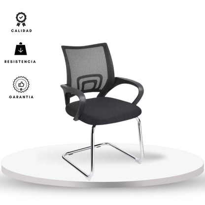 Silla De Oficina Berlin Interlocutora Negro