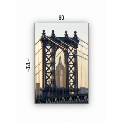 Cuadro Decorativo tipo Marmol New York 120 x 90