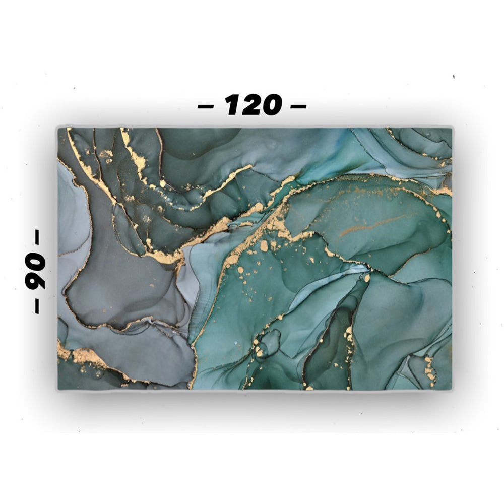Cuadro Decorativo tipo Marmol Green 90 x 120