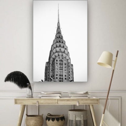 Cuadro Decorativo tipo Marmol Empire State 70 x 50