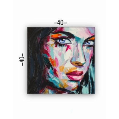 Cuadro Decorativo tipo Marmol Dakora 40 x 40