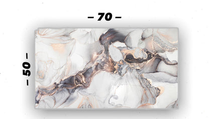 Cuadro Decorativo tipo Marmol Black 50 x 70