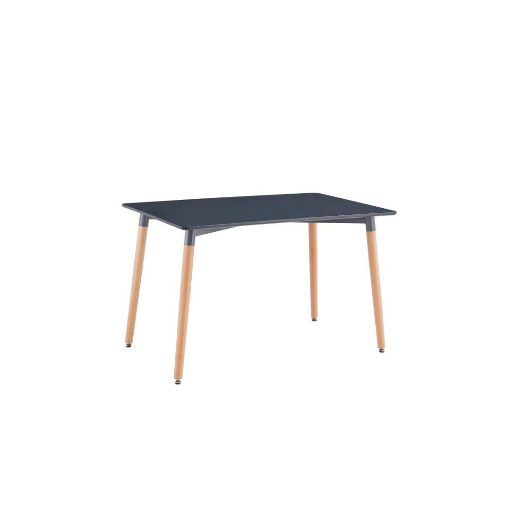 Mesa de Comedor BM Negro y Duna 6 Puestos