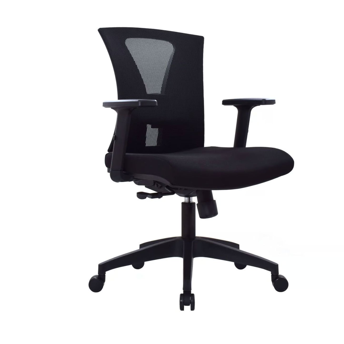 Silla De Oficina Nixa Gerencial Premium 3D Negra