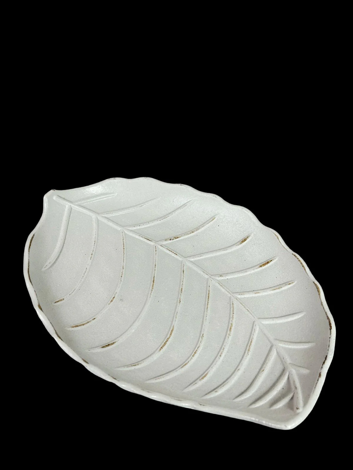 Centro de Mesa Madera Hoja