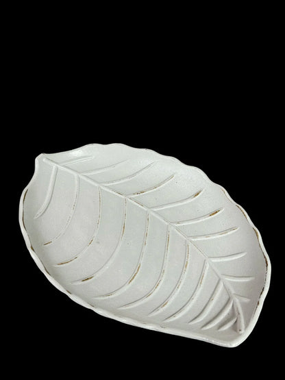 Centro de Mesa Madera Hoja
