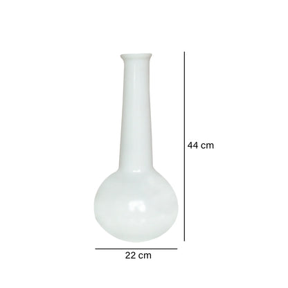 Jarrón Blanco Home 27X36 cm