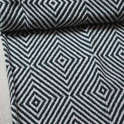 Manta Decorativa o Pie de Cama Frazada Masai Oliva