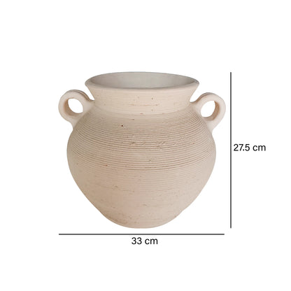Matera Anfora Beige Tatacoa 33X27.5 cm