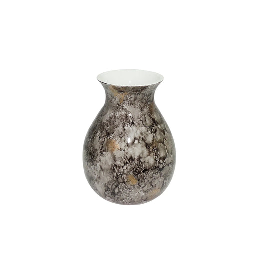 Jarrón Decorativo Gris Emperador 22X26 cm