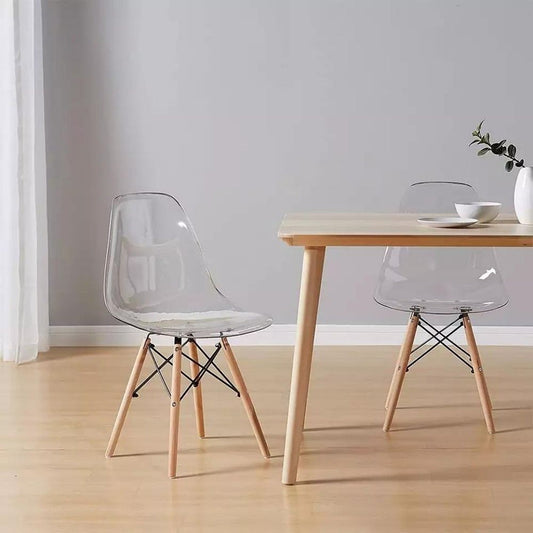 Silla Baeza acrilico transparente