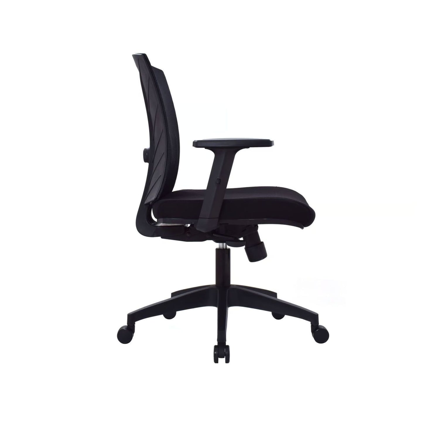 Silla De Oficina Nixa Gerencial Premium 3D Negra