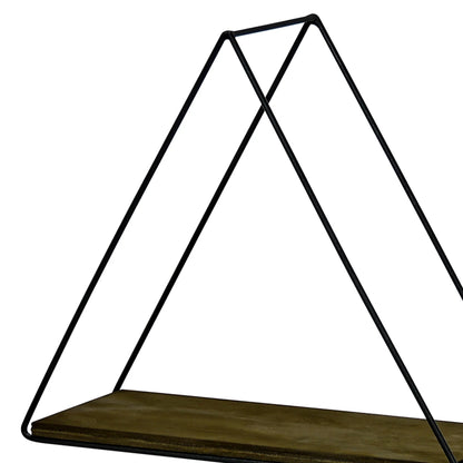 Repisa Flotante Triangular Wire