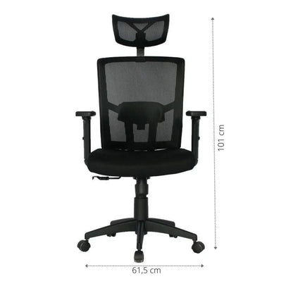 Silla de Oficina Siena Premium Negro