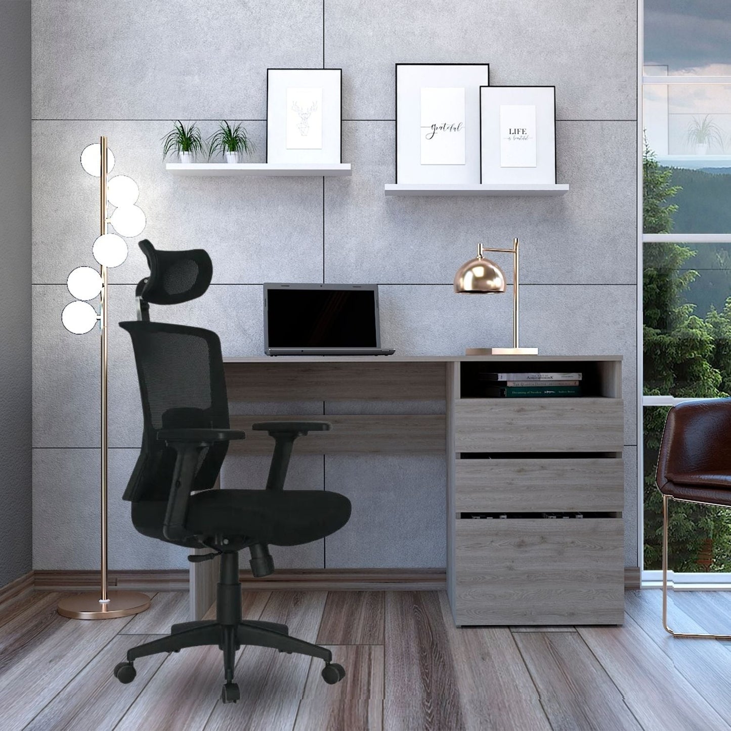 Silla de Oficina Siena Premium Negro