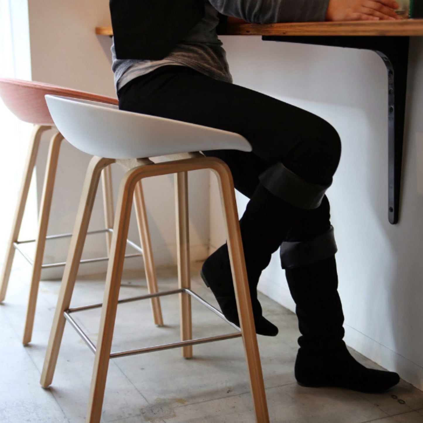 Silla de Barra Verona Negro