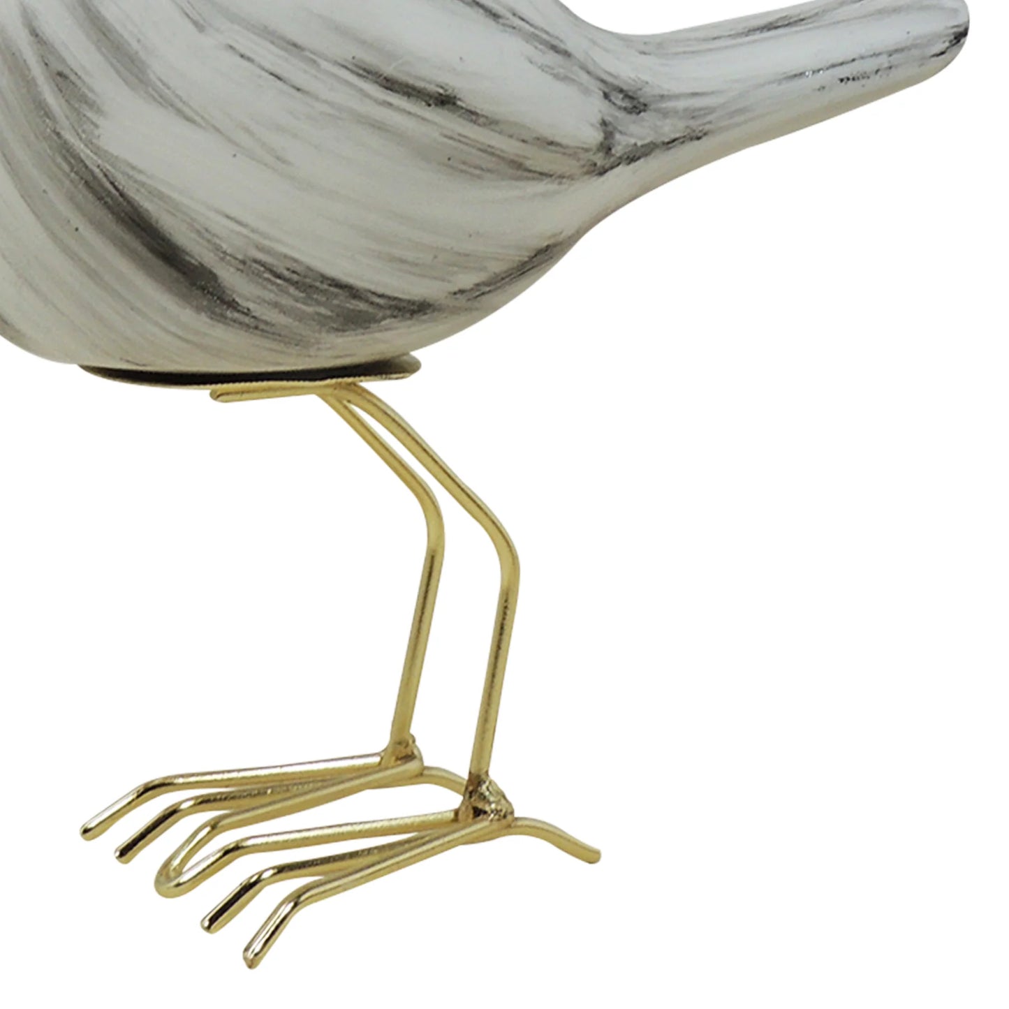 Escultura Decorativa Pajaro Lado