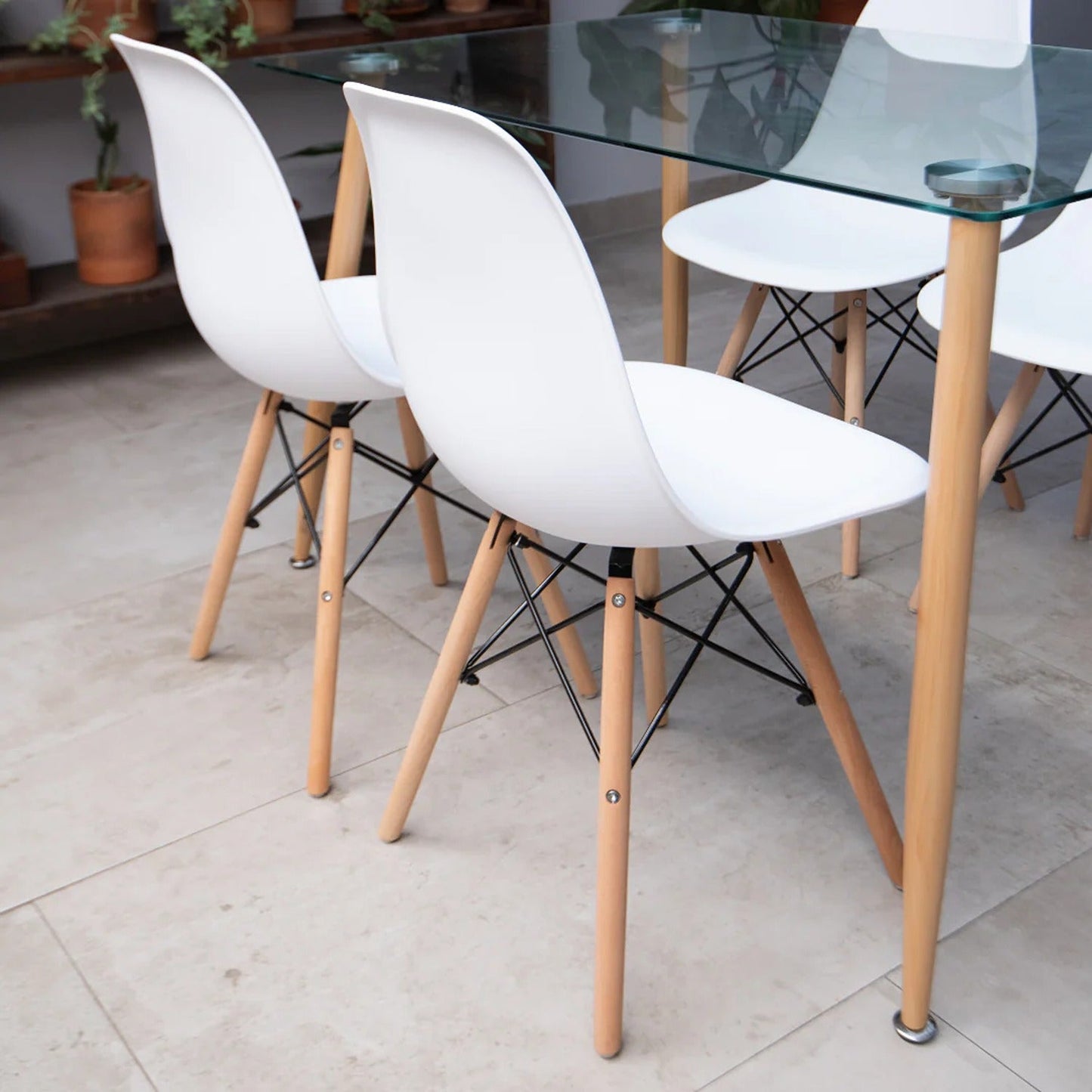 Silla Baeza Blanco